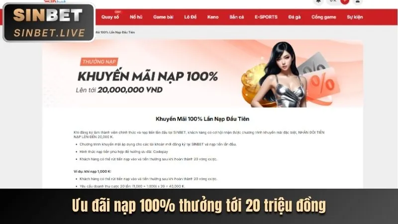 Khuyến mãi nạp lại hàng ngày 99vn